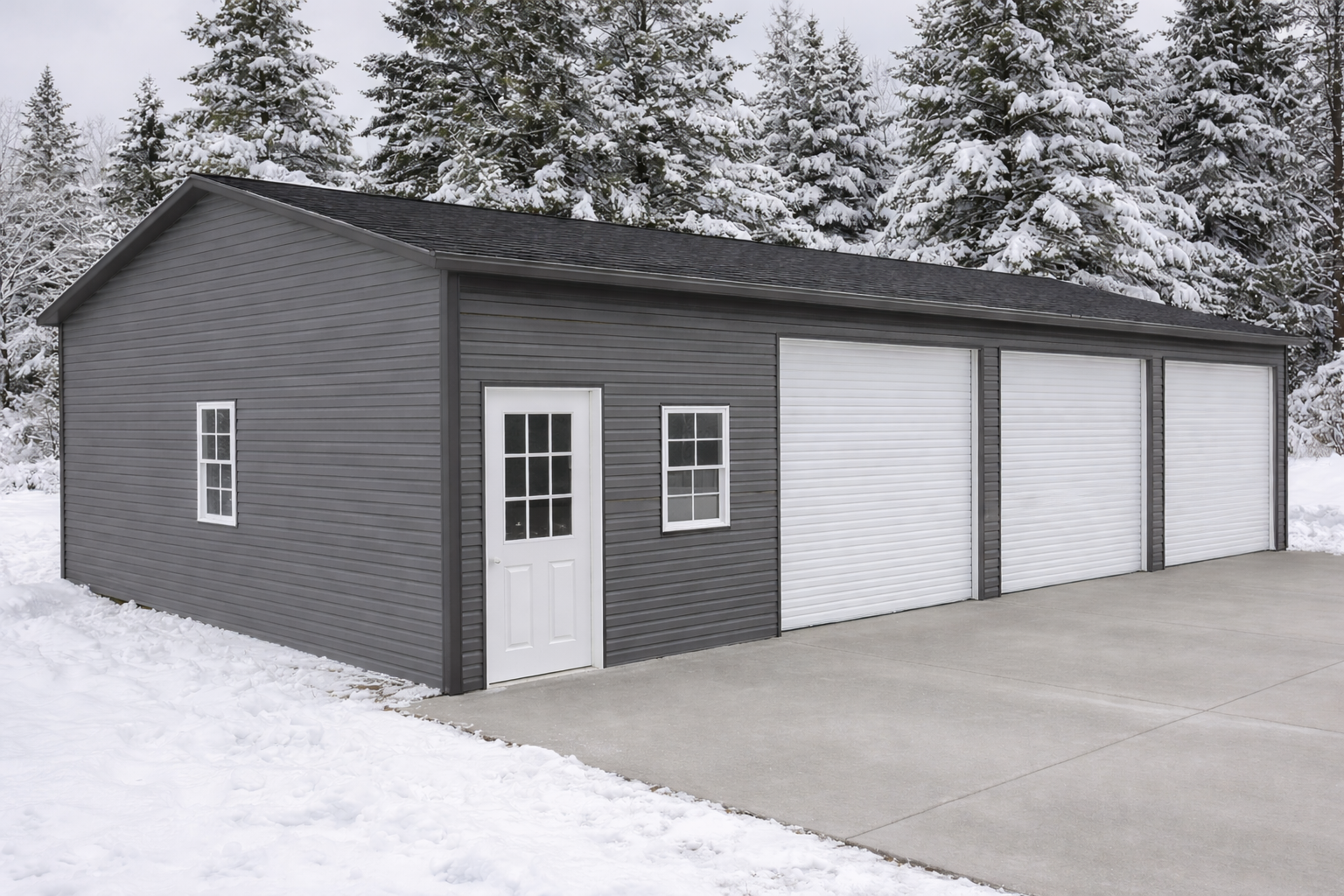 commercial steel buildings- Alexandria va 24x40x9 garage