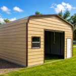 Metal Garages- Chesapeake VA 20x20x10 regular style garage