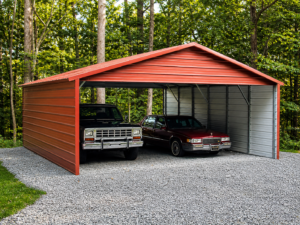 22x25x8 vertical roof