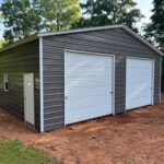 24x25x12 with two 10x10 roll up doors