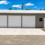 Metal Garages- Savannah TN 24x40x10 vertical roof