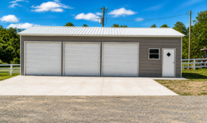 Metal Garages- Martinsburg WV 24x40x10 vertical roof
