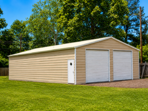 Metal Garages- Martinsburg WV 30x40x11 vertical roof garage