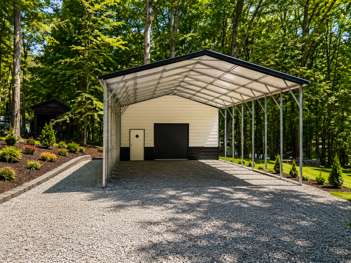 24x40 Steel Combo Unit in Pilot, North Carolina