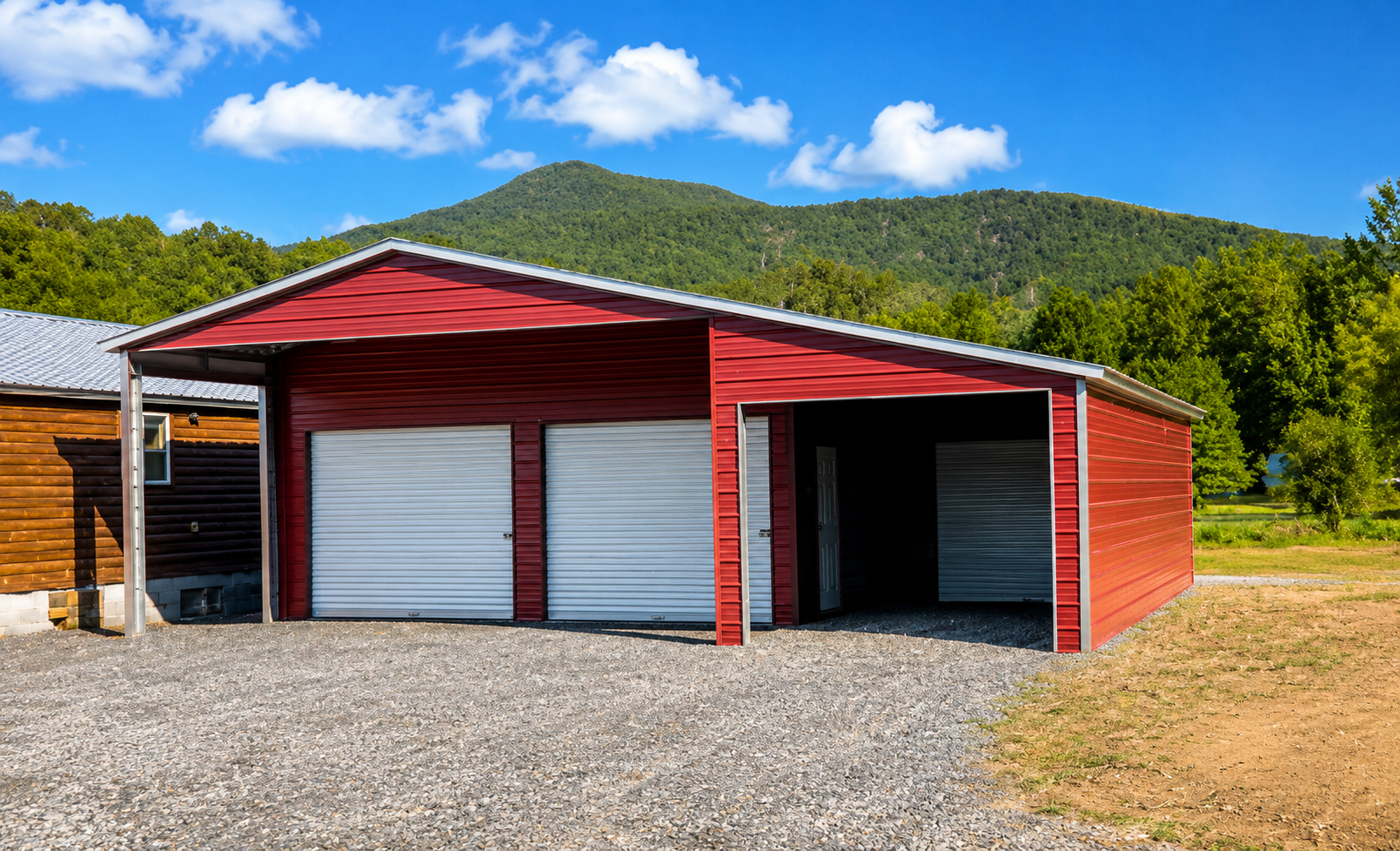 Barn Style Garage in Greensboro, North Carolina