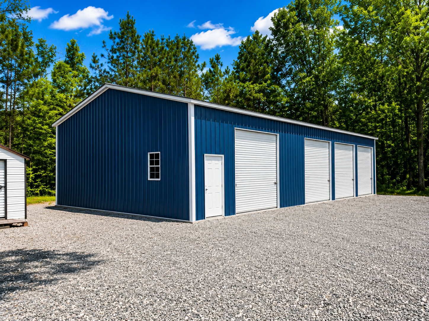 24x60 Steel Garage in Wytheville, Virginia